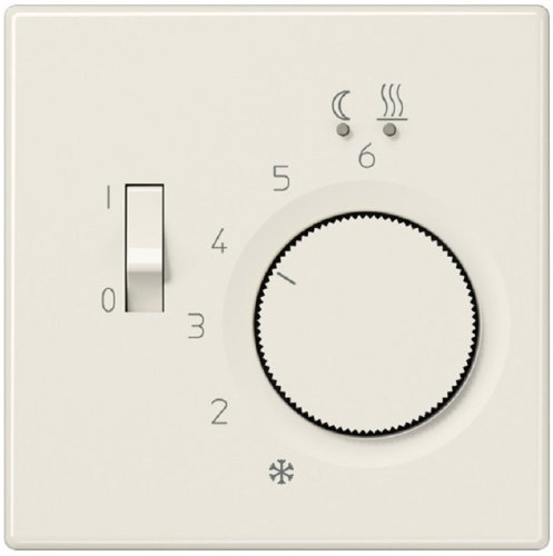 Лицевая панель Jung LS990 для терморегулятора бежевый фото Лицевая панель Jung LS990 для терморегулятора бежевый картинка